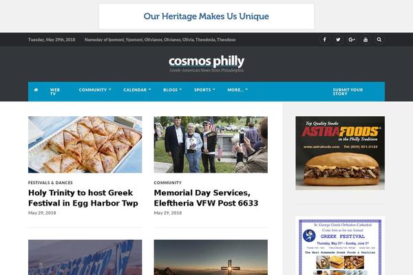cosmosphilly.com site used Cosmosphilly
