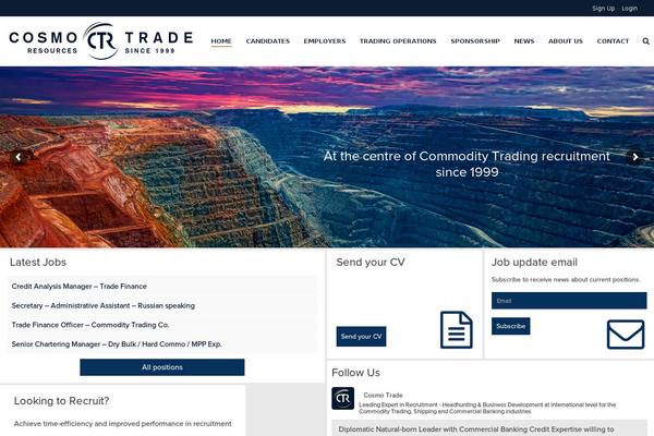 cosmotrade.ch site used Cosmotrade