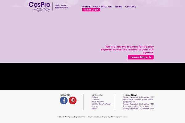 cosproagency.com site used Cosproagency