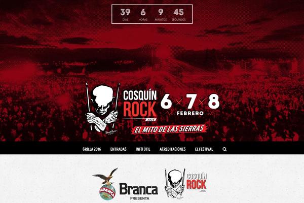 cosquinrock.net site used Cosquinrock