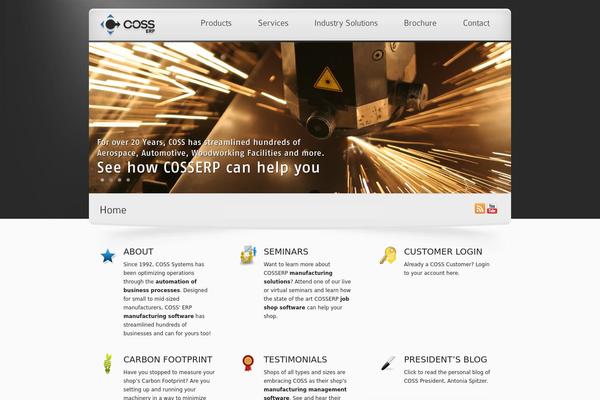 coss-systems.com site used Elinemix