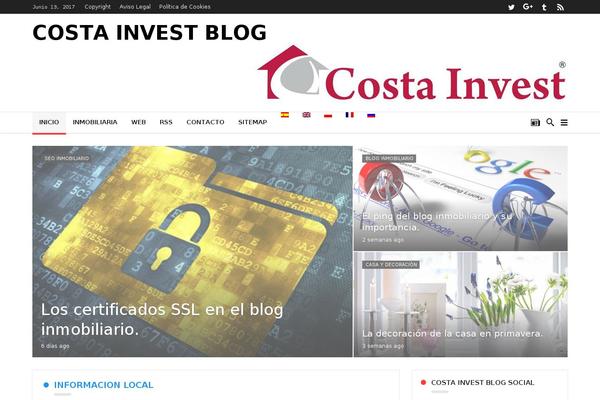 costainvest.org site used Spartan