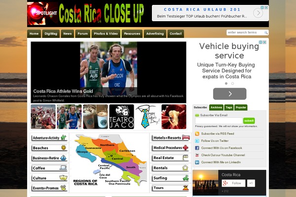 costaricacloseup.com site used Wp-chatter-prem