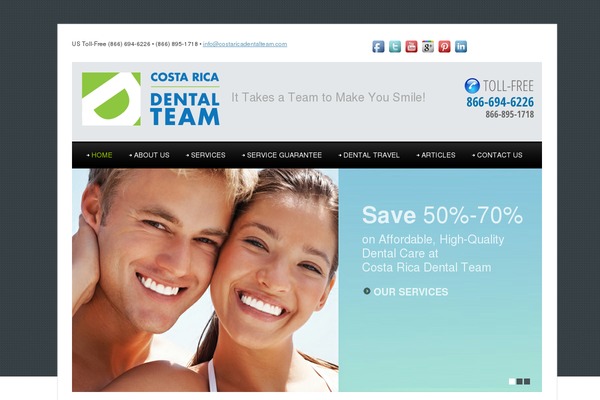 costaricadentalteam.com site used Theme1501