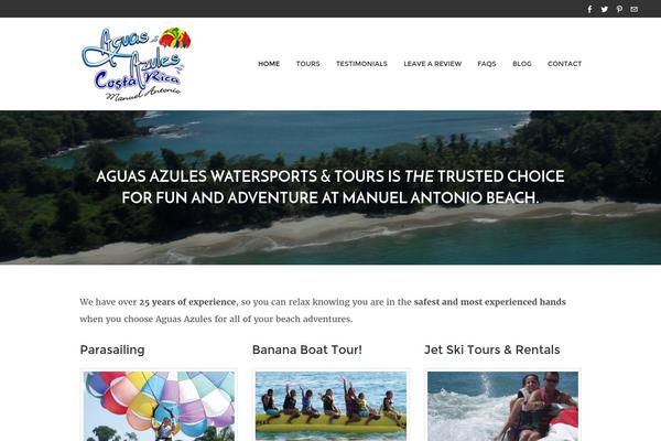 Alyeska theme site design template sample