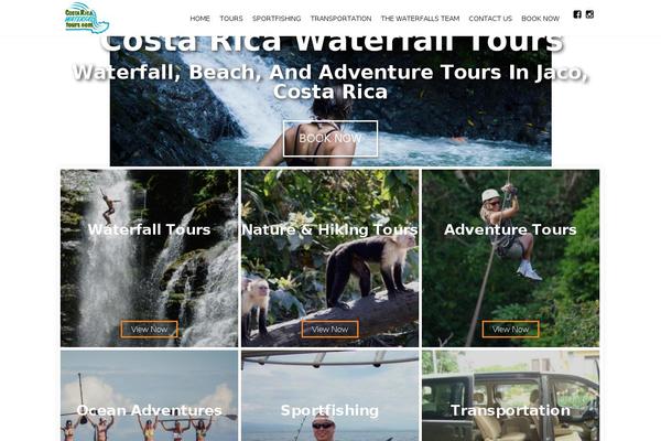 costaricawaterfalltours.com site used TravelTour