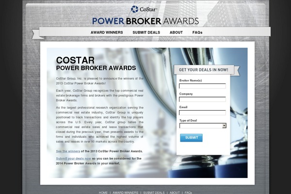 costarpowerbrokers.com site used Bloggy