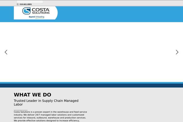 Impreza theme site design template sample