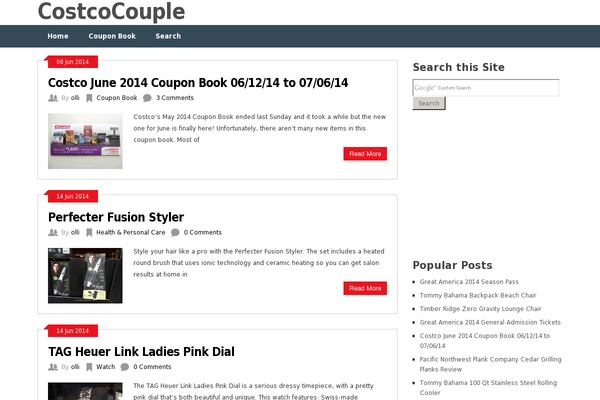 Ribbon theme site design template sample