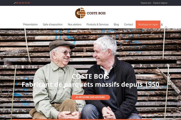 coste-bois.com site used Coste-bois