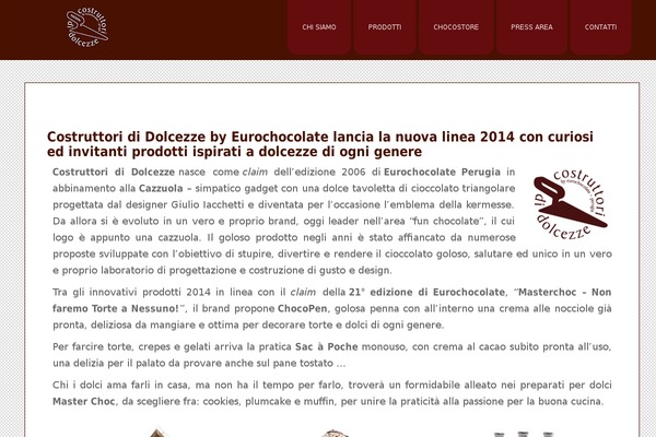 costruttorididolcezze.it site used Cdd2014