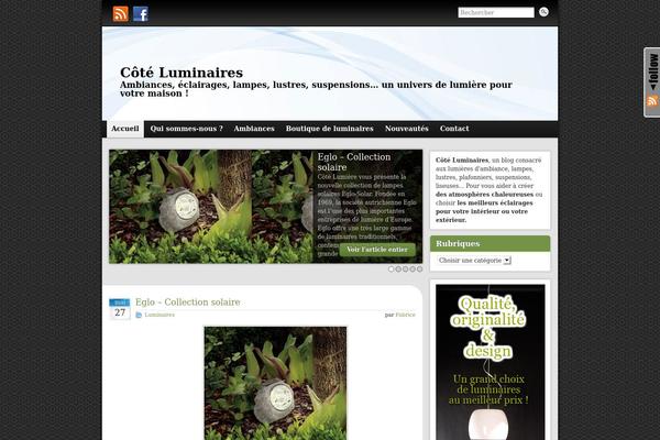 Graphene theme site design template sample