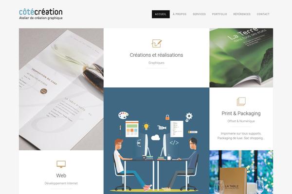 Barton theme site design template sample