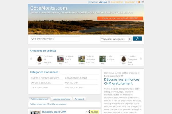 cotemonta.com site used ClassiPress