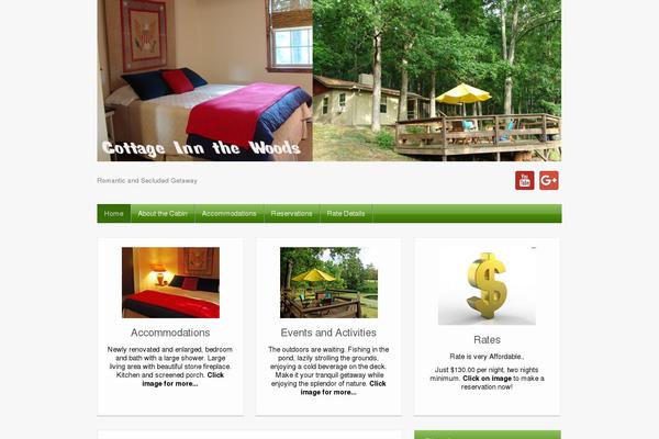 cottageinnthewoods.com site used Ifeaturepro5-oxoaxy