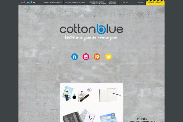 cotton-blue.com site used Cottonblue