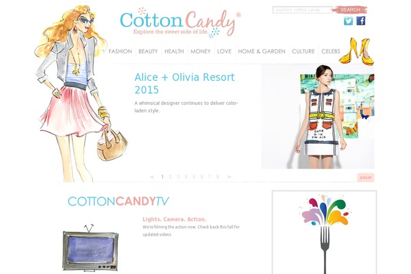 cottoncandymag.com site used Cotton-candy