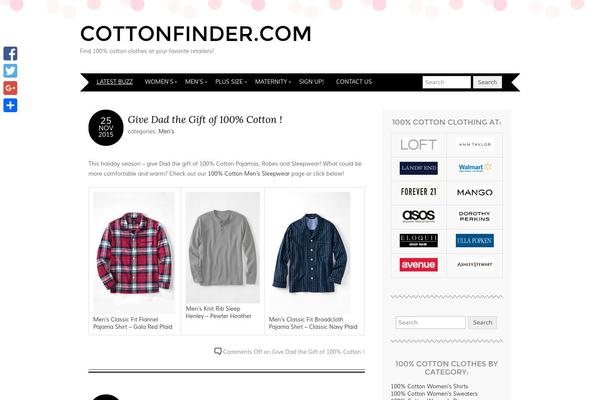 cottonfinder.com site used Ashe