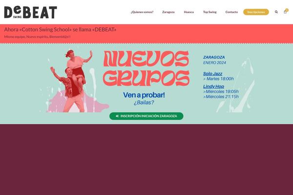 Dance-studio-child theme site design template sample