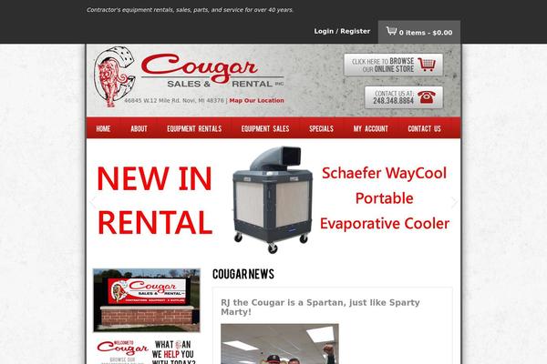 cougarsalesrental.com site used Cougar