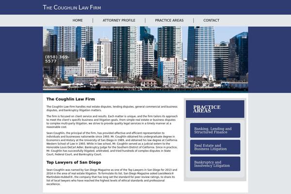 coughlin-law.com site used Lawfirm