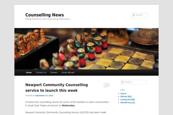 Twenty Fifteen theme site design template sample