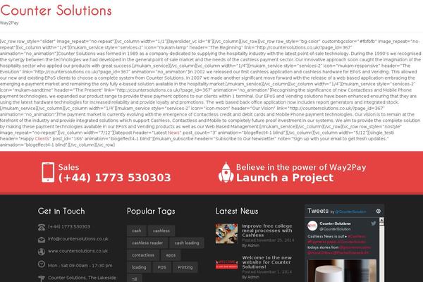 Mukam theme site design template sample