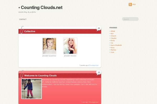 counting-clouds.net site used Wumblr