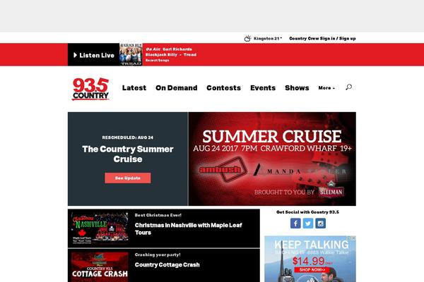 country935.ca site used Decibel