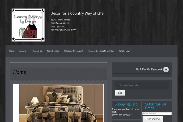 countryblessingsbydesign.com site used Countryblessings