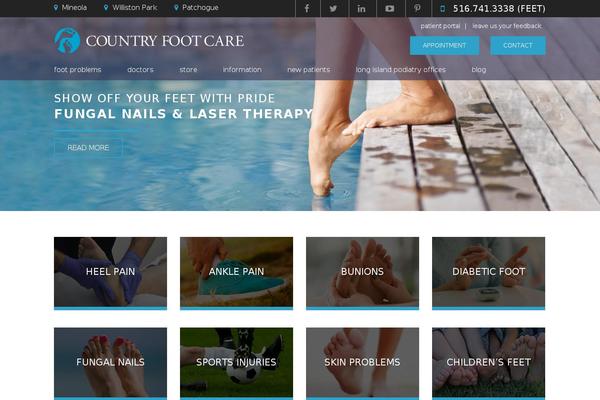 countryfootcare.com site used Countryfootcare