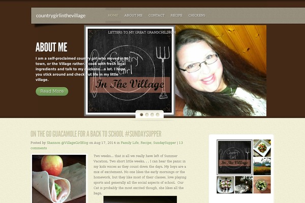 MyCuisine theme site design template sample