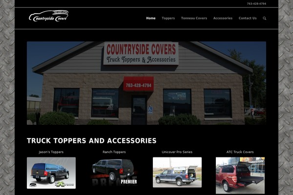 Enfold theme site design template sample