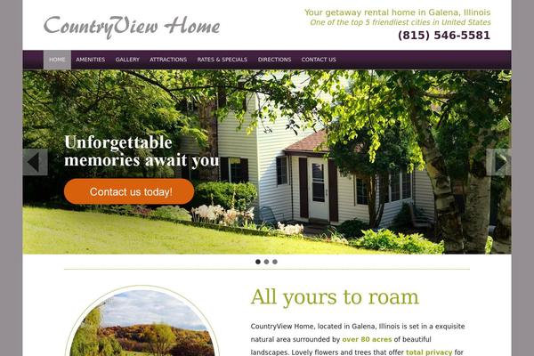 Headway theme site design template sample