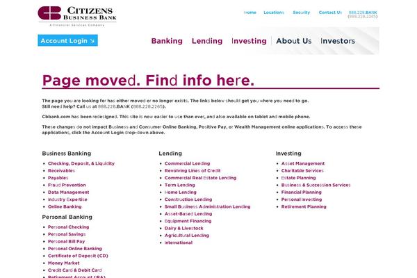countycommercebank.com site used Citizens-business-bank