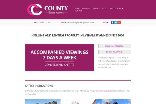 countyestateagentsltd.com site used County-estates