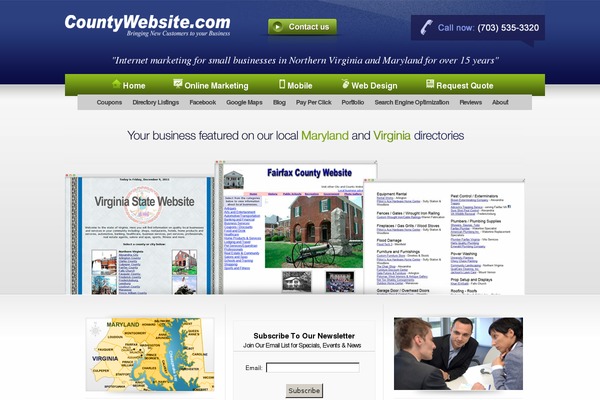 countywebsitedesign.com site used Cw-blog