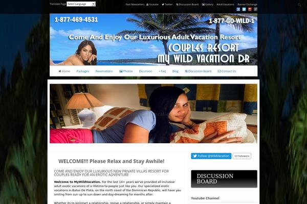 couplesvacationdr.com site used Mywild4