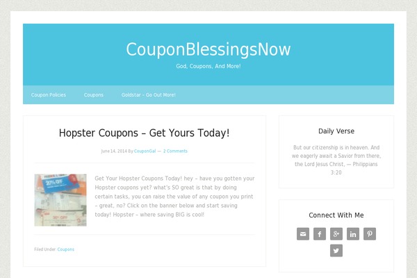 couponblessingsnow.com site used Adalynn