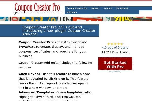 couponcreatorplugin.com site used Coupon_creator
