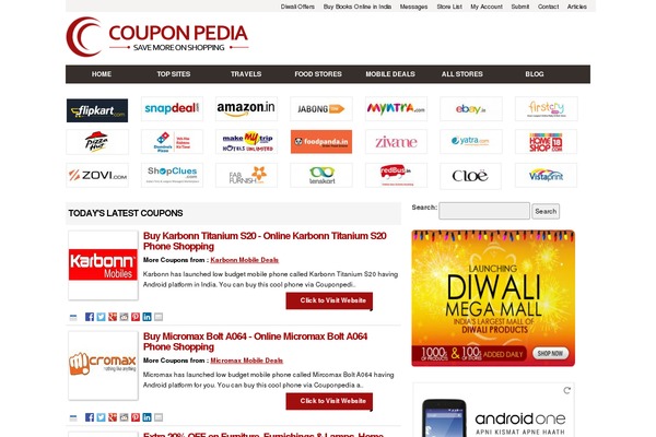 couponpedia.in site used Flatter