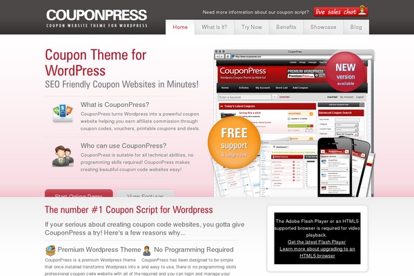 couponpress.com site used Coupon-script