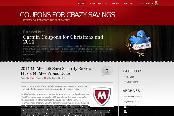 RedTime theme site design template sample