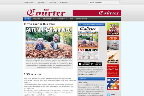 courier.net.au site used Newssite