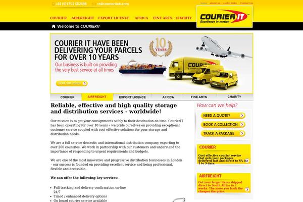 courierituk.com site used Courier