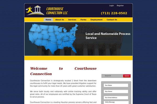 Court theme site design template sample