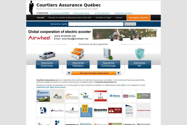 courtiers-assurance.ca site used Courtiers-assurance
