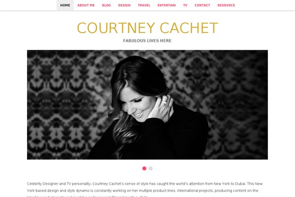 Jacqueline theme site design template sample