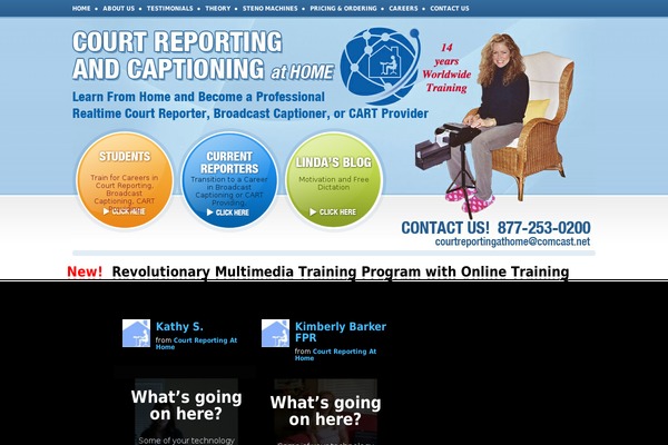 courtreportingathome.com site used Courtreportingathome