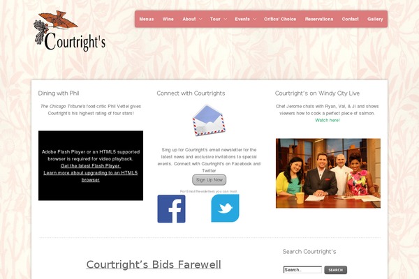 courtrights.com site used Victoria